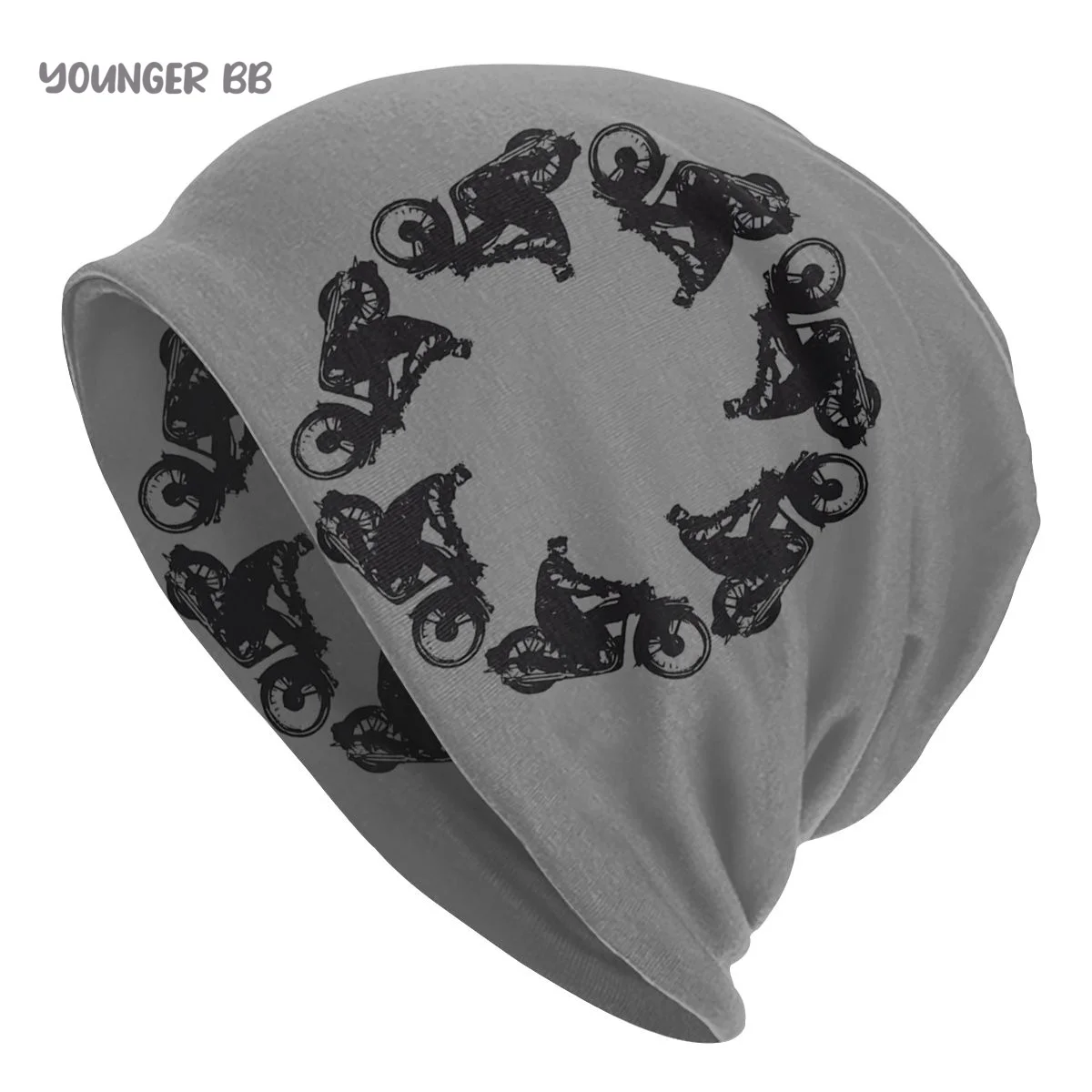 

Route 66 Motorcycle US Caps Vintage Street Skullies Beanies Hat Adult Men's Knit Hat Men Women Female Winter Warm Elastic Bonnet