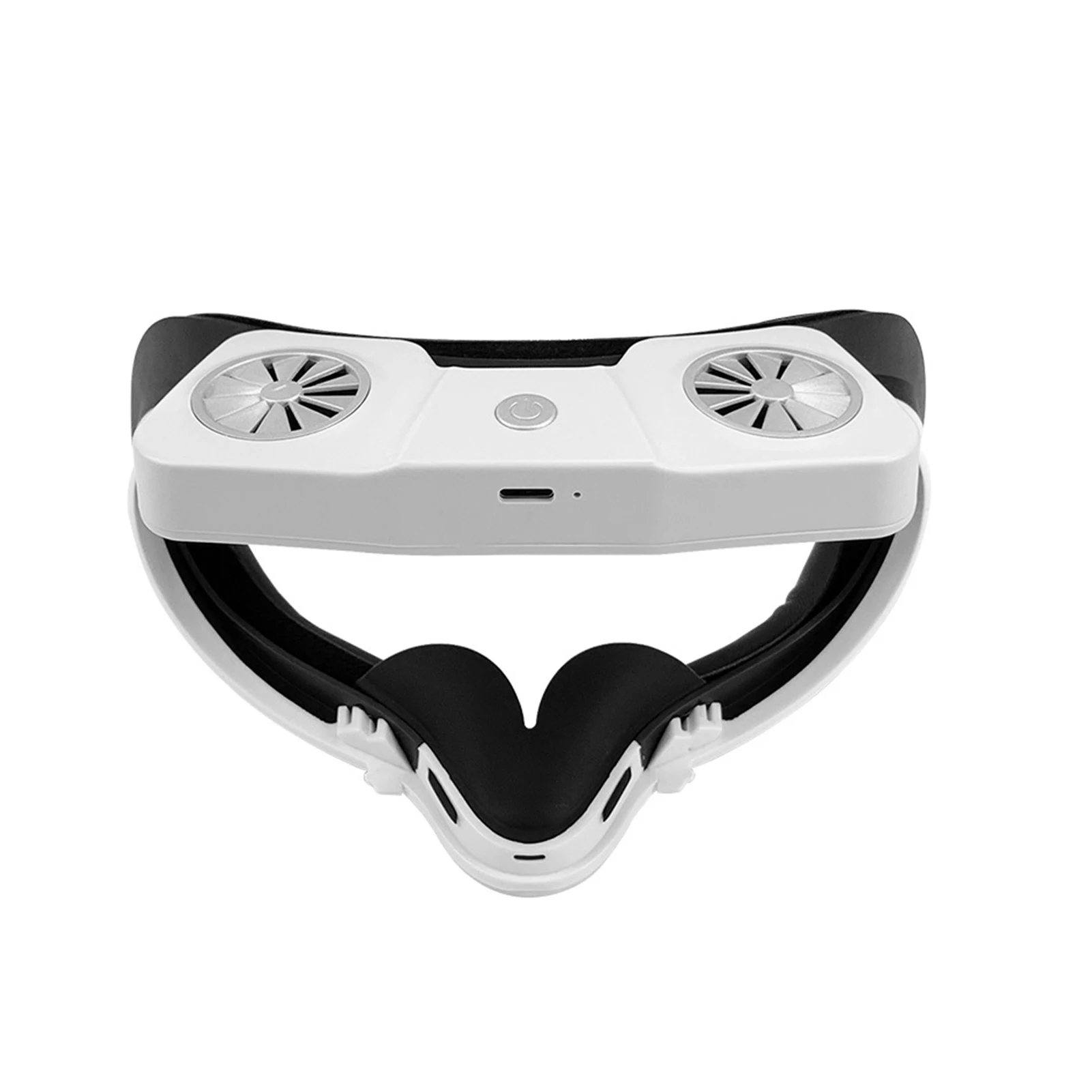 

VR Lens Protector Cover Breathable Dustproof Anti-scratch VR Lens Cap Replacement ForOculus 2 Active Air Circulation Cooling Fan