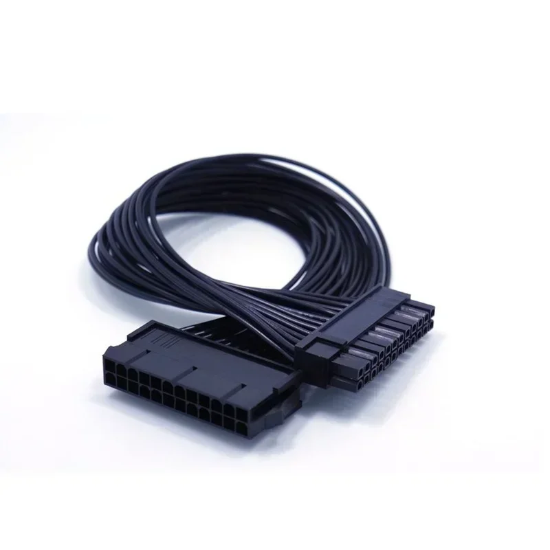 1 шт. 18AWG ATX 24 (20 + 4) контактный женский блок питания для материнской платы папа-мама