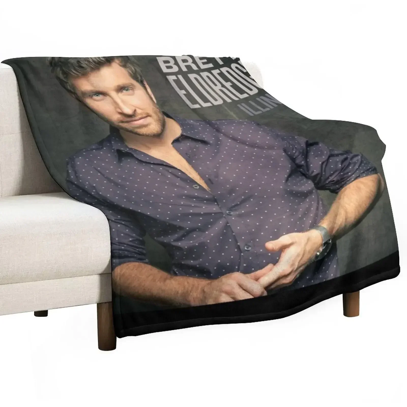 Одеяло Brett Eldredge illinois очень большое одеяло модные декоративные одеяла для диванов