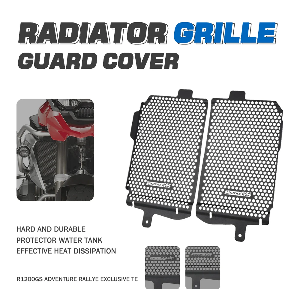 

Motorcycle Accessories Radiator Grille Guard Cover Protector FOR BMW R1200GS R 1200 GS Adventure 2013 2014 2015 2016 2017 2018