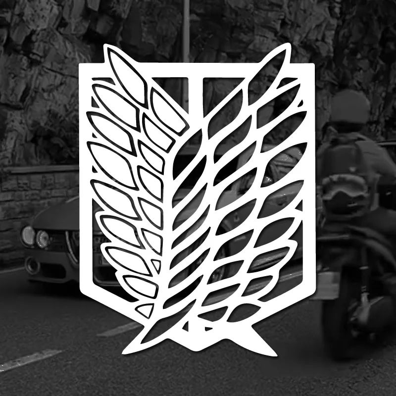 Крылья Свободы Мультяшные наклейки Высококачественные для автомобилей