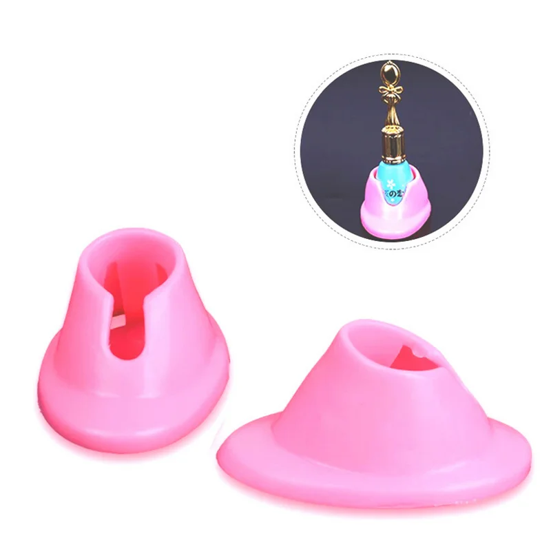 

1 шт., силиконовый держатель для лака для ногтей