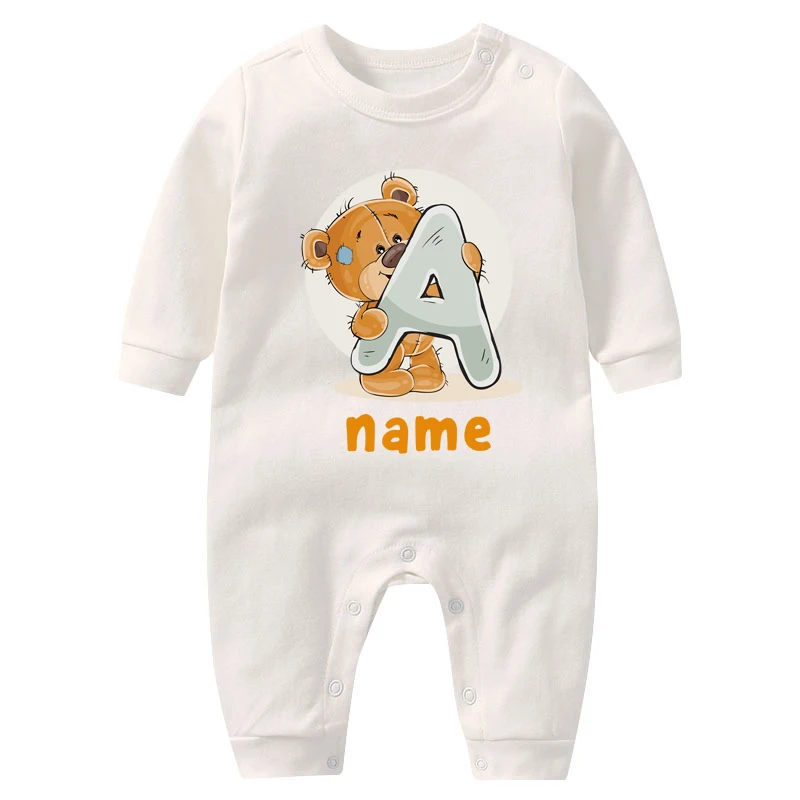 

Персонализированное детское боди на заказ, оригинальные хлопковые комбинезоны для новорожденных мальчиков и девочек, детские комбинезоны в подарок