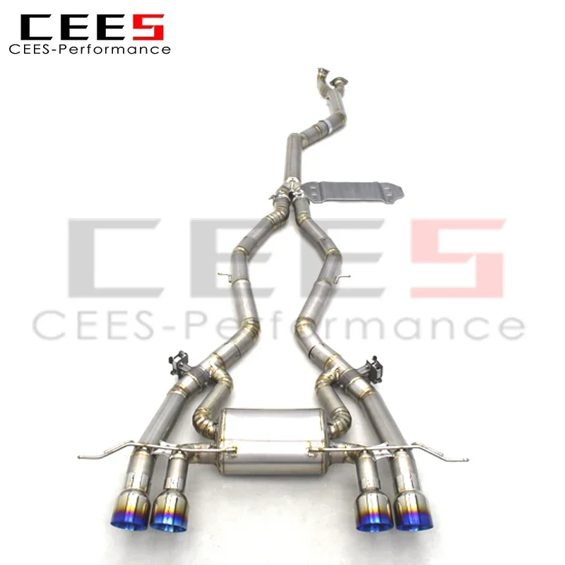  CEES Performance Титановая спортивная выхлопная система с клапаном для BMW M3M4 G80G82 3.0T 2019-2023 Escape Catback Exhaust (art.: 3920d2e58e650) - 3920d2e58e650
