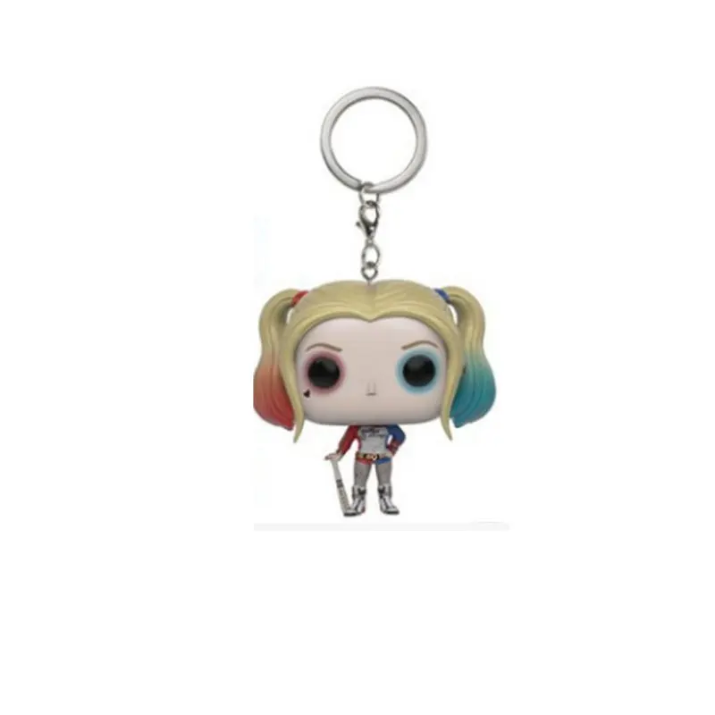 Фигурки героев аниме Funko экшн-фигурки из отряд самоубийц Харли Квинн цепочка для