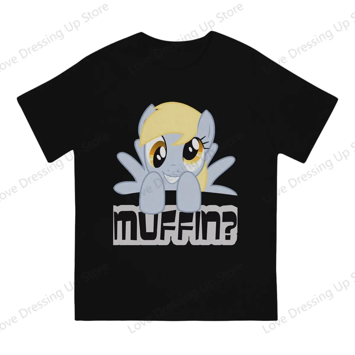 Derpy Hooves - хлопковая футболка Muffin с короткими рукавами для мужчин и женщин