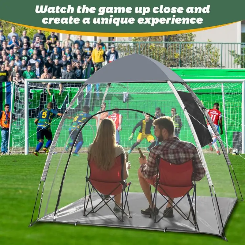 Палатка туристическая прозрачная на 2-3 человек портативный тент для отдыха