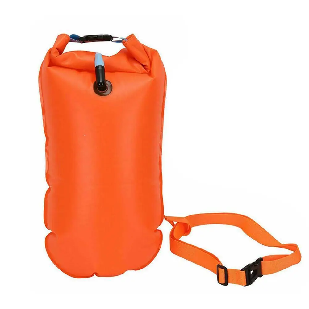 

Outdoor Swimming Storage Float Buoy PVC Inflatable Bubble Life-Saving Waterproof Dry Drift Bag For Swim Accessory 2 Color