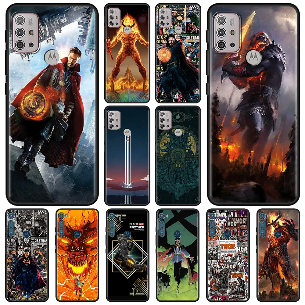 

Nova Marvel Avengers Case For Motorola One Fusion Plus G60s G60 G50 G30 G20 G10 G9 G8 Power Lite Play Plus Edge 20 Pro