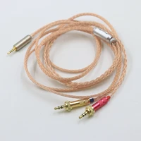 16 strands 2 5mm 4 4mm xlr 3 5mm high definition 99 pure copper earphone cable for sony mdr z1r mdr z7 mdr z7m2 with screw fix