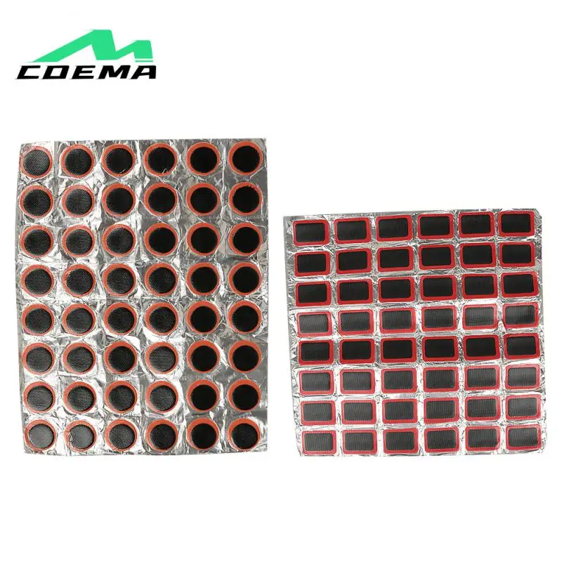 

48PCS 25mm Bicycle Tire Repair Kit Bike Tire Patch Bike Repair Tools Cycling Bike Tire Inner Puncture Patch Bicycle Accessories