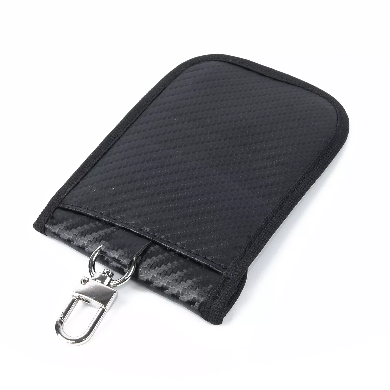 

RFID Car Key Cover Shielding Signal WIFI Bag Black Carbon Fiber