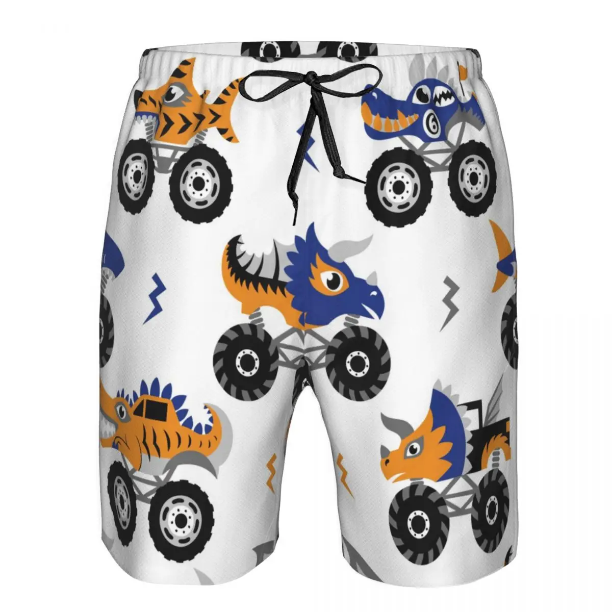 

Mens Swimming Shorts Swimwear Scary Animal Monster Trucks Men Trunks Swimsuit Man Beach Wear Short Pants Bermuda Boardshorts