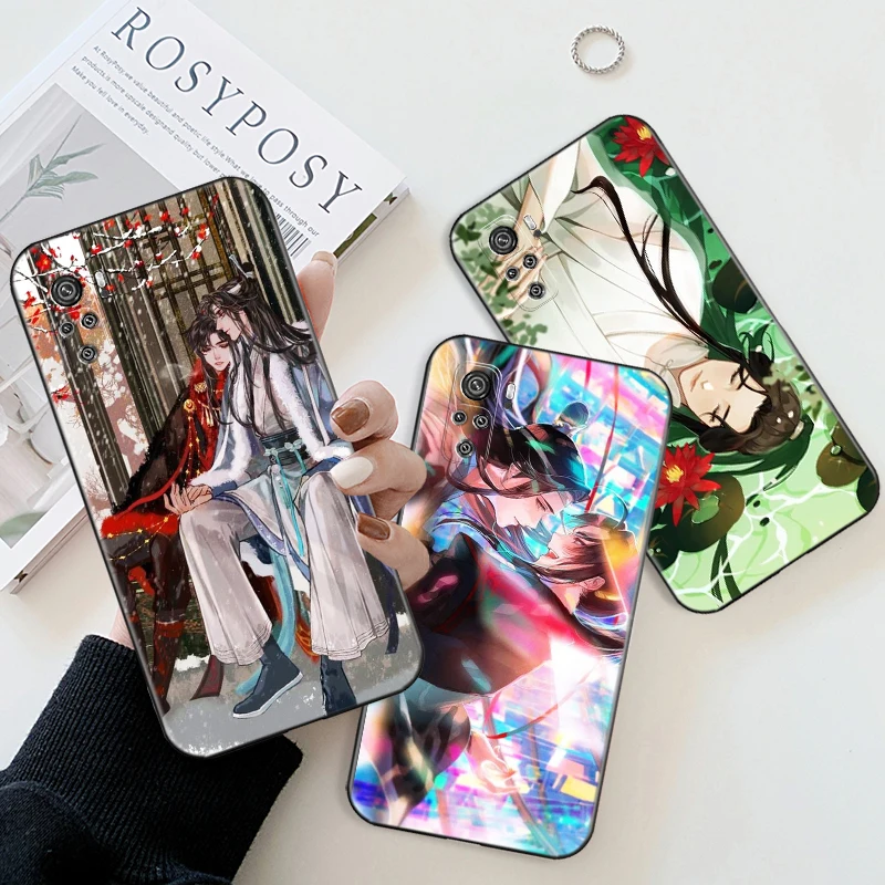 

Phone Case For Xiaomi Redmi 9 9i 9AT 9T 9A 9C Note 10 10T 5G 10S 11T 11 Pro Plus Protective Grandmaster Mo Dao Zu Shi Cover