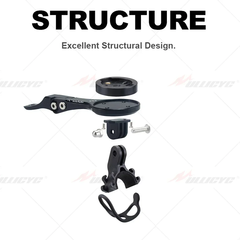 Фото Крепление для компьютера Sync Fraser IC SL WC или Creston iC, крепление для GoPro/Garmin/Bryton/Wahoo, алюминиевый сплав. №4