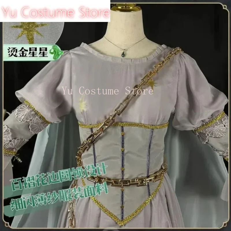 Identity V Lisa Beck Gardener Космическая Ведьма Косплей Костюм Cos Game Аниме Вечеринка Униформа