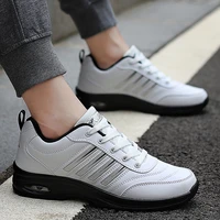 top mens sneakers trendy golf shoes running shoes casual sports shoes stitching trainers tennis male comfortable breathable