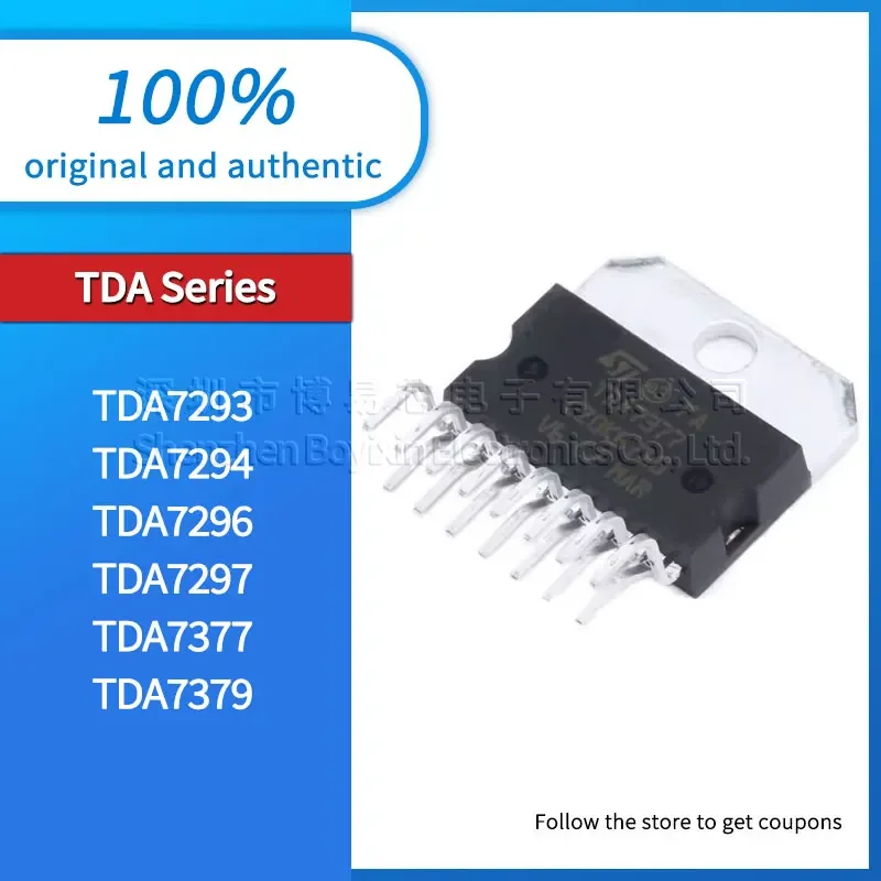 Оригинальный оригинальный TDA7293 TDA7294 TDA7296 TDA7297 TDA7377 TDA7379 ZIP-15