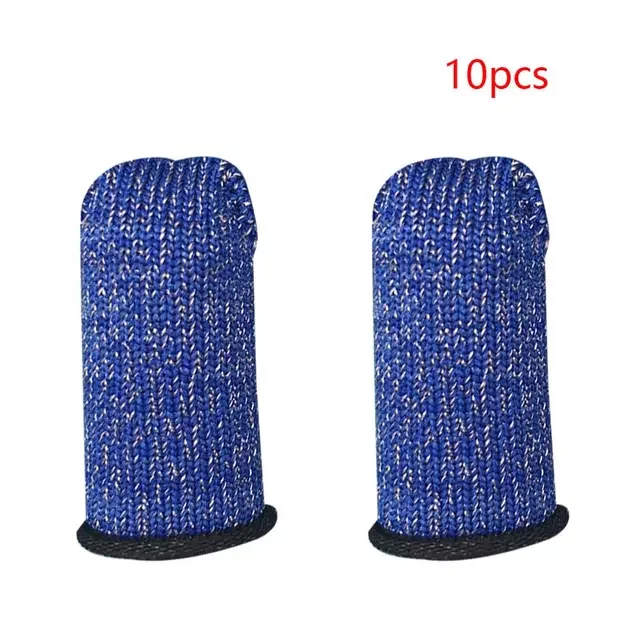 

Mobile Game Fingertip Gloves for Gamer Sweatproof Anti-slip Touch Screen Finger Sleeve Breathable Gaming Fingertip Cover