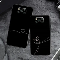 simple heart pattern phone case for xiaomi 11 lite cc9e 10s 11 ultra lite 10 note pro cc9 9se mi rxv1 cool fashion leather