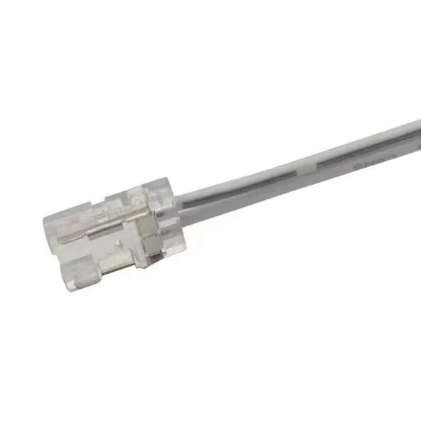 

Высокая плотность COB Светодиодные ленты Разъем для IP20 8 мм 10 мм 2pin один Цвет 5050 3014 Лента светильник тест-полоски для провода FOB разъемы 5 шт.