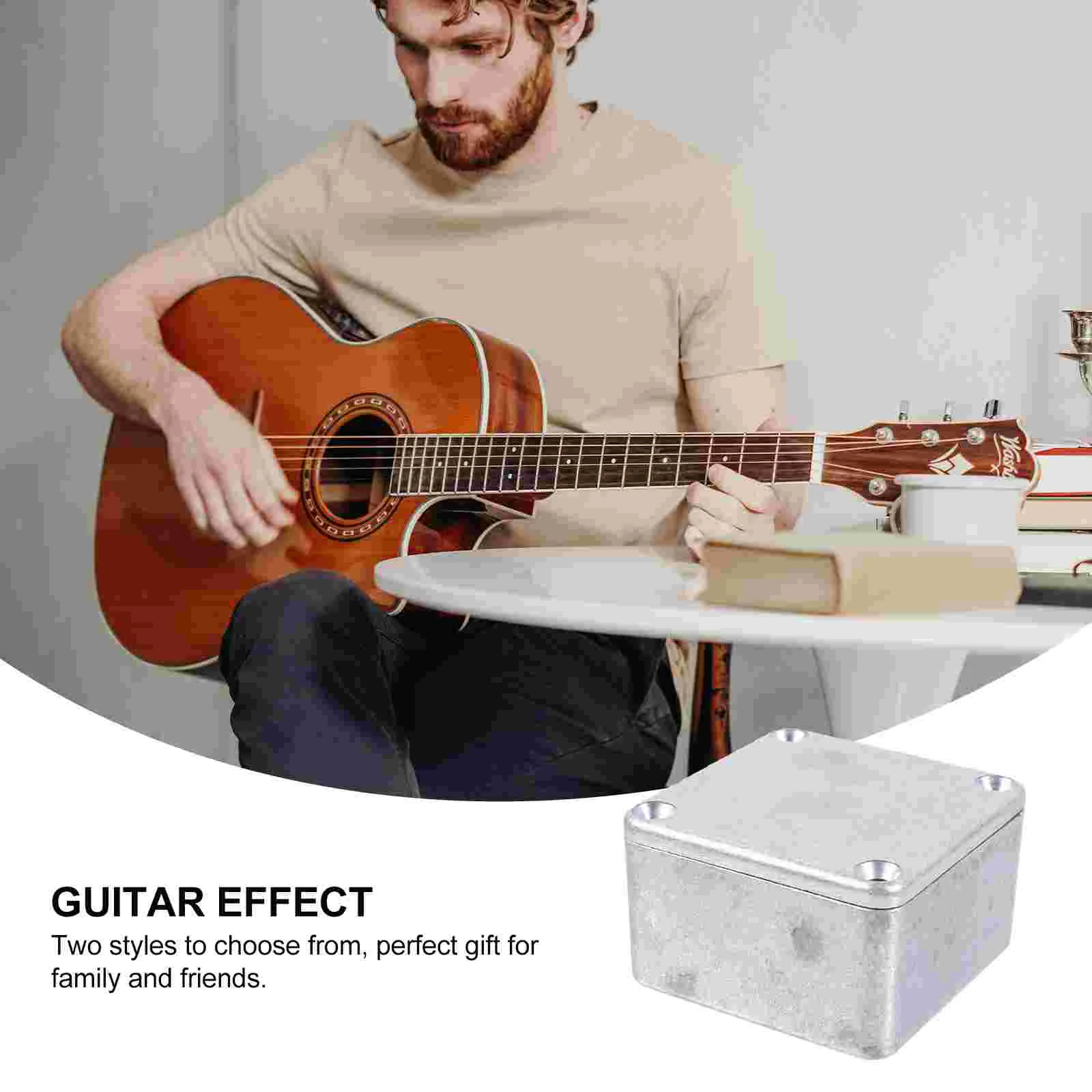 Алюминиевая коробка с эффектом металлический корпус для корпуса педали гитары