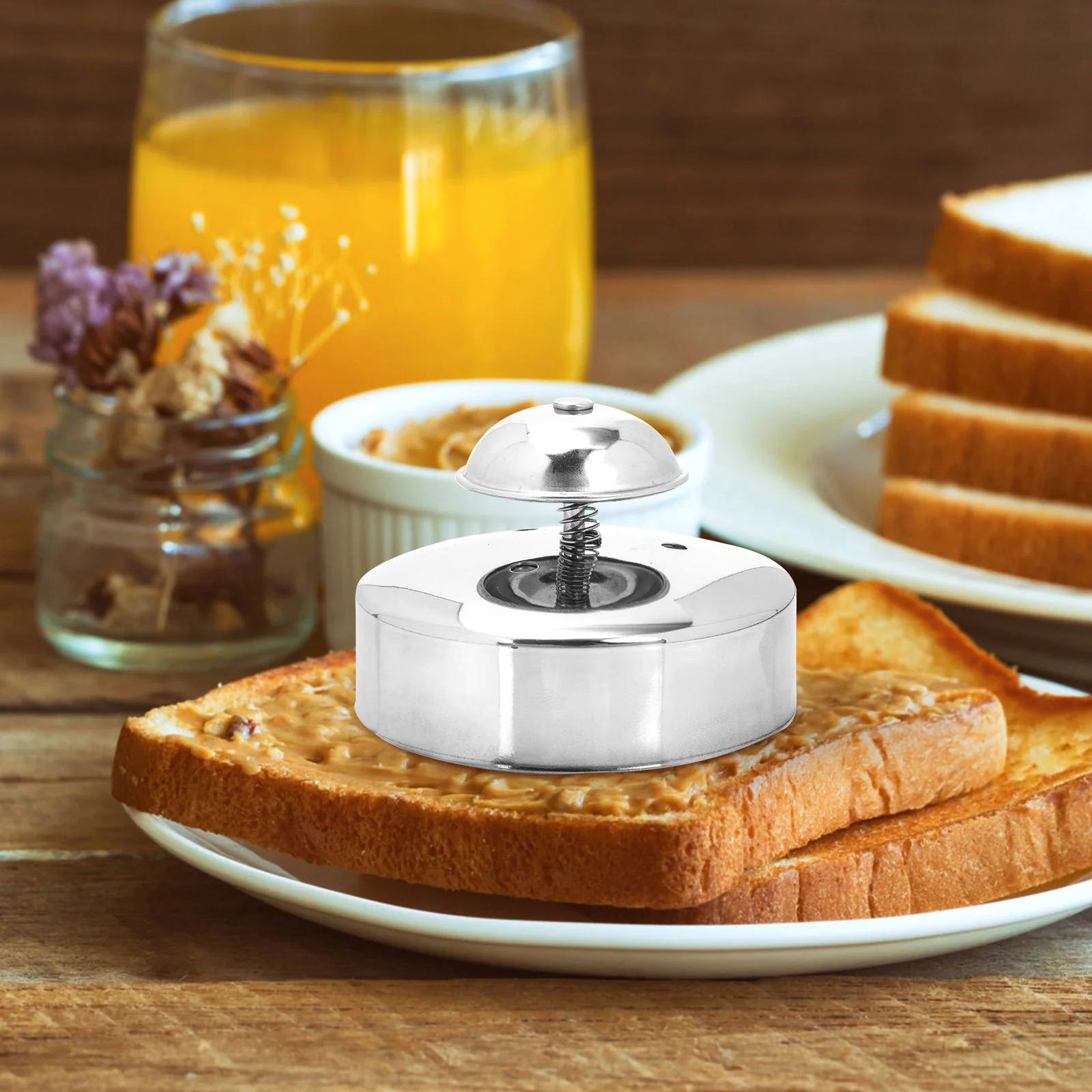 

Stainless Steel Sandwich Cutter Sealer Bread Press Mold Pie Sealer Kitchen Tool