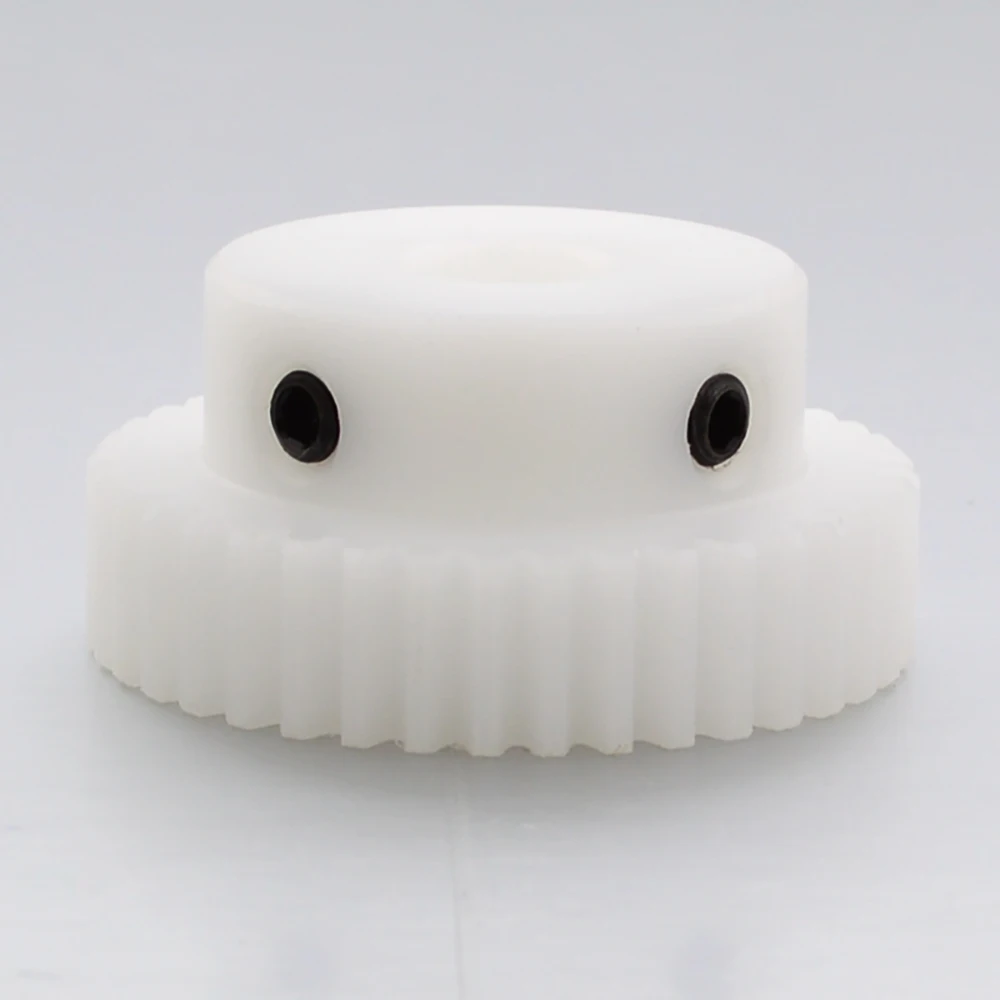 Пластиковая нейлоновая Шестерня 1Mod 15T-40T с шагом 15 16 18 20 22 24 25 до 40 зубьев отверстие