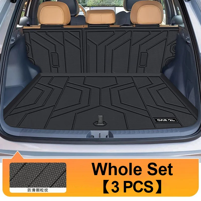 

Материал TPE, коврик для задней багажника автомобиля, подкладка для хранения багажника, антигрязные автомобильные аксессуары для Geely Galaxy Starship 7 EM-i 2024 ~ 2027