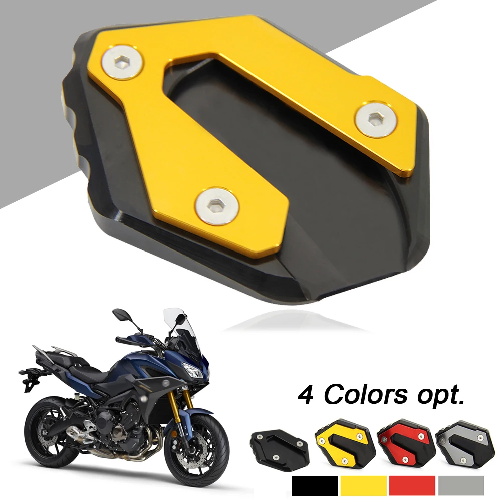 

Боковой кронштейн для мотоцикла Yamaha MT-09 MT 09 Tracer 900 GT MT09 FZ09 удлинительная подставка для ног CNC откидная подставка боковая подставка