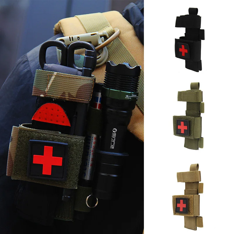 

Outdoor Survival Tourniquet Fast Hemostasis Medical Emergency Tools Trauma Medical Scissors Tactical Military First aid Kit Set
