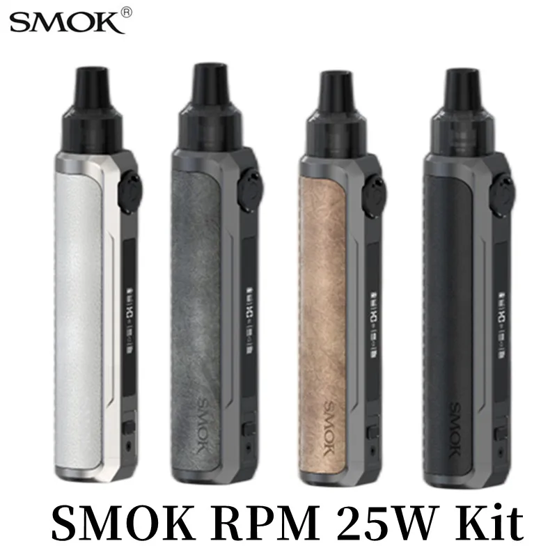 Vape Original SMOK RPM 25W Kit Box Mod 900mAh Battery Vaporizer 2ml Pod Cartridge For LP1 Coil Electronic Cigarette