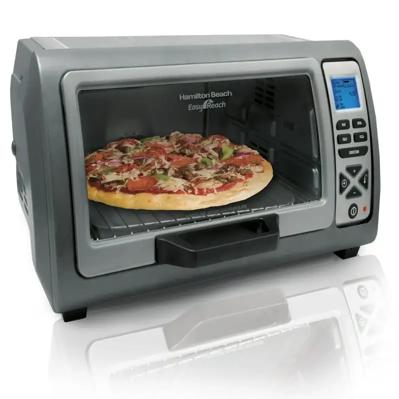 

Easy Reach Toaster Oven with Roll-Top Door