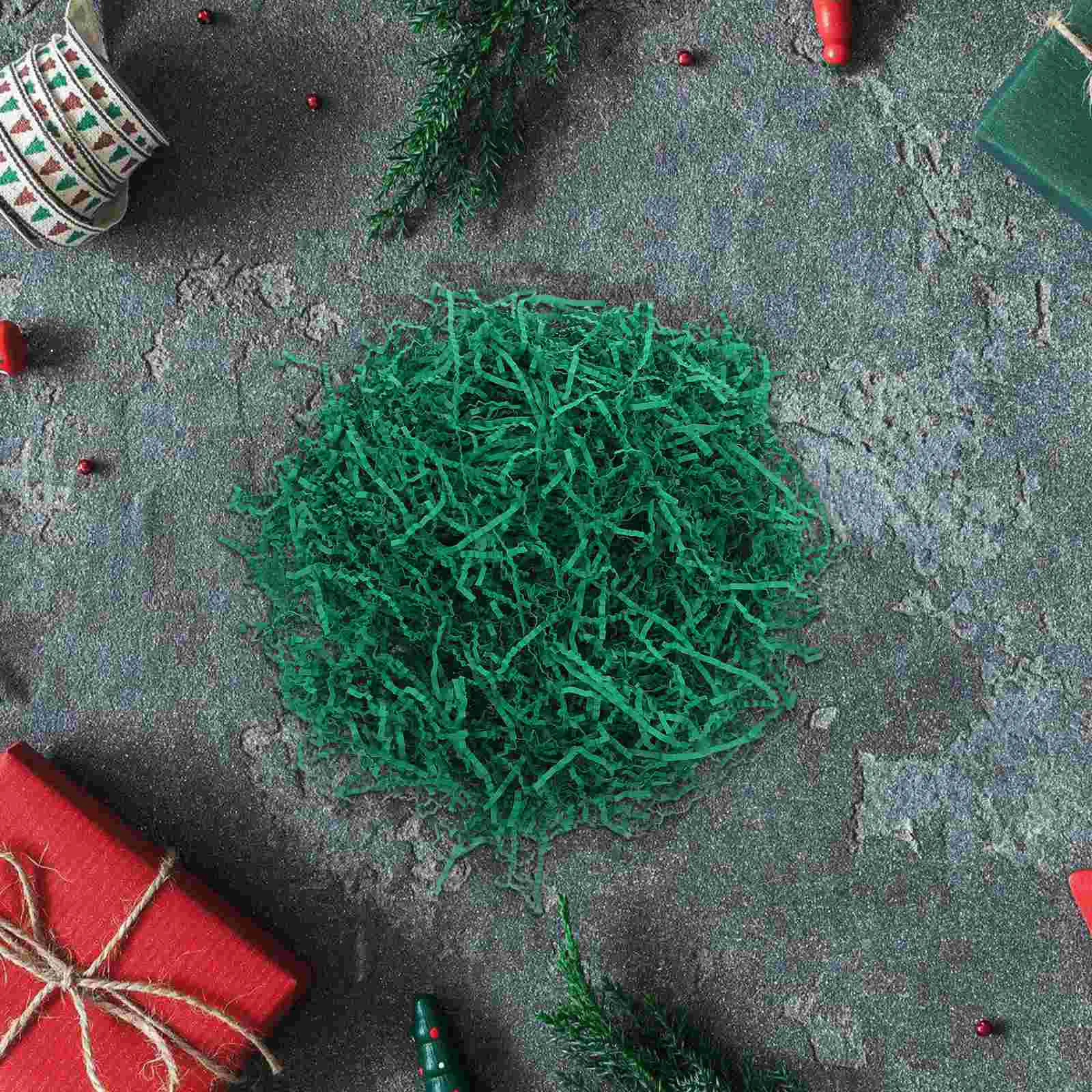 Подарочная коробка упаковочная бумага наполнительная измельченная начинка