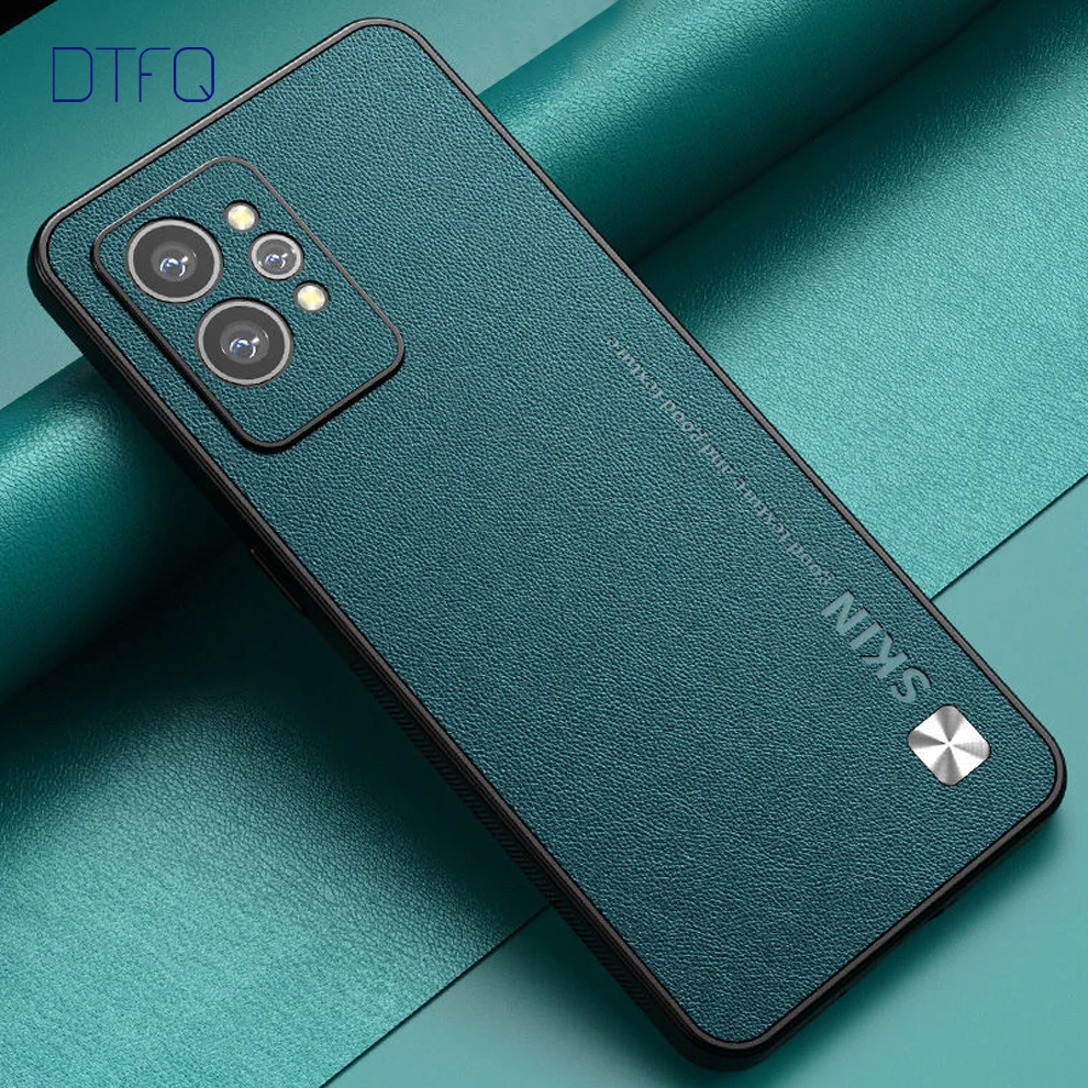 Чехол для realme GT 2 Pro, роскошный кожаный чехол для realme GT Neo 2 GT 5G GT2, противоударный чехол для realme GT Neo3 GT2 Pro