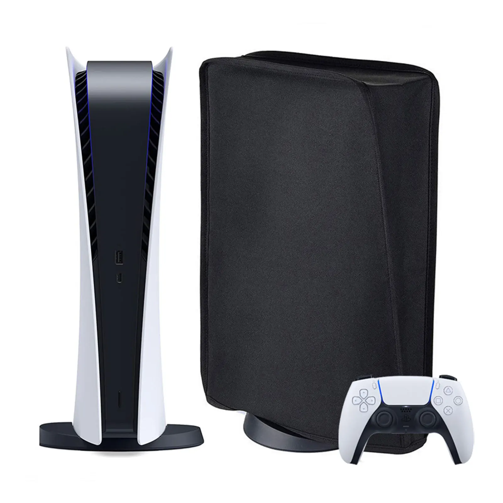 

Чехол для игровой консоли PS5, пылезащитный чехол, водонепроницаемый защитный чехол с защитой от царапин для игровых аксессуаров PS5