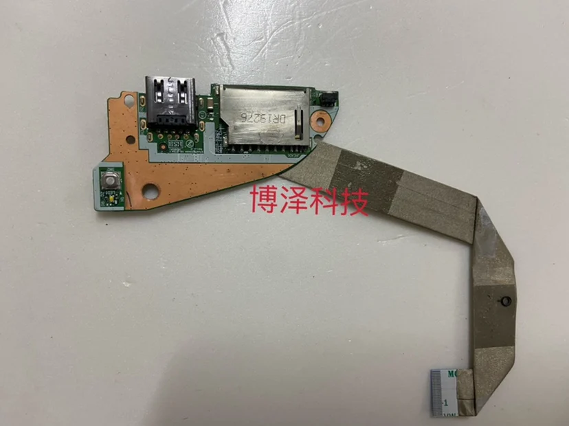 Для ноутбука Lenovo 530S-14 530S-14IKB 530S-14ARR устройство для чтения карт памяти с USB-разъемом и кнопкой питания 5C50R47691