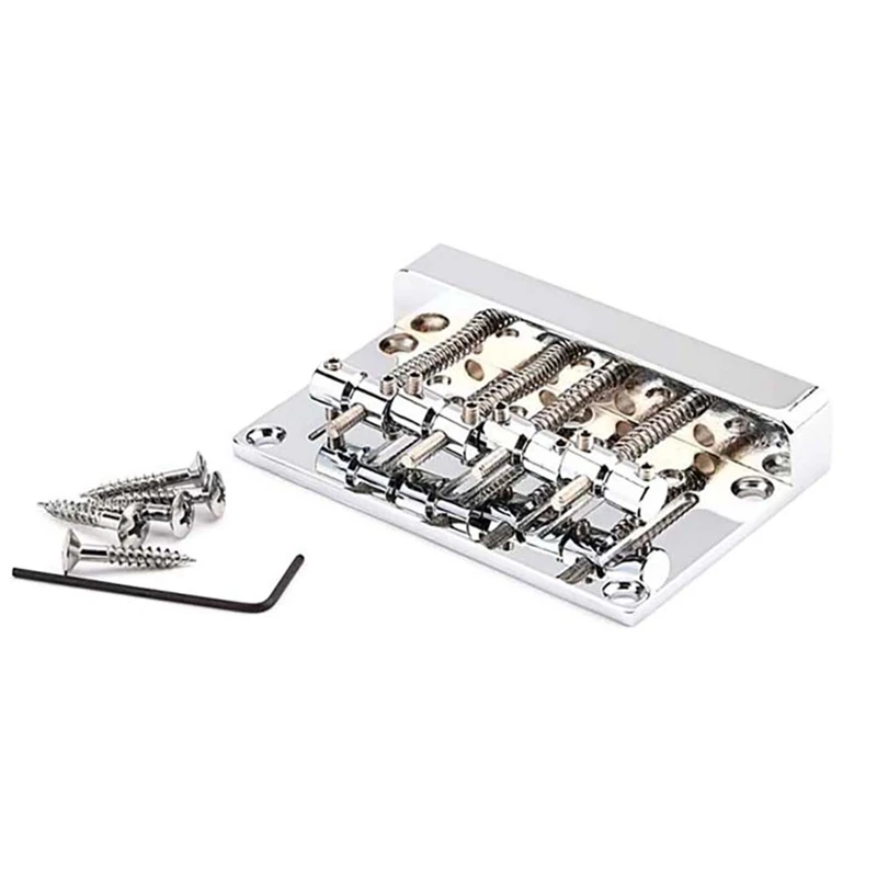 

Dropship-4-String электрические басовые высококлассные роликовые сиденья мостовые зажимы с винтами и гаечным ключом для 4-струнных электрических басовых аксессуаров