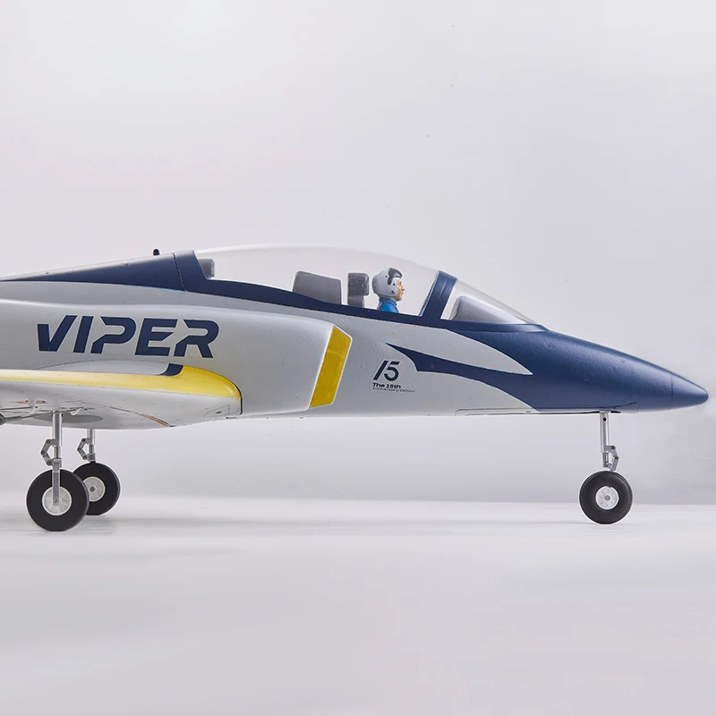 Радиоуправляемая модель самолета FMS 70mm Viper V2 EDF Jet, 15-летний юбилей, новая окраска, из пенопласта, сборная, с фиксированным крылом, для начинающих (art.: 3920d89954eb3) - 3920d89954eb3
