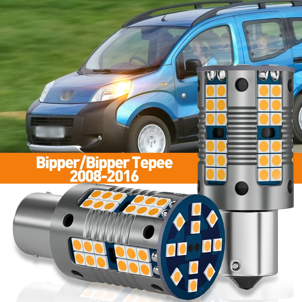 

2pcs LED Turn Signal Light For Peugeot Bipper Tepee 2008-2016 2009 2010 2011 2012 2013 2014 2015 Accessories Canbus Lamp