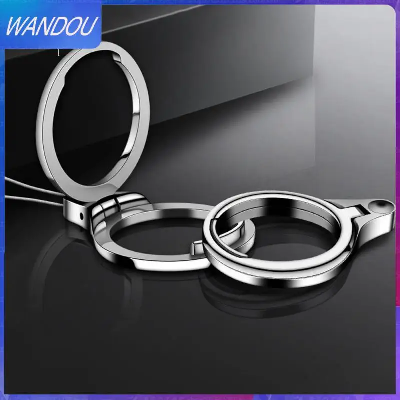 

Mobile Phone Accessories Metal Bracket Multipurpose Durable And Not Broken Metal Key Belt 20g Stable Support Mobile Phone Ring