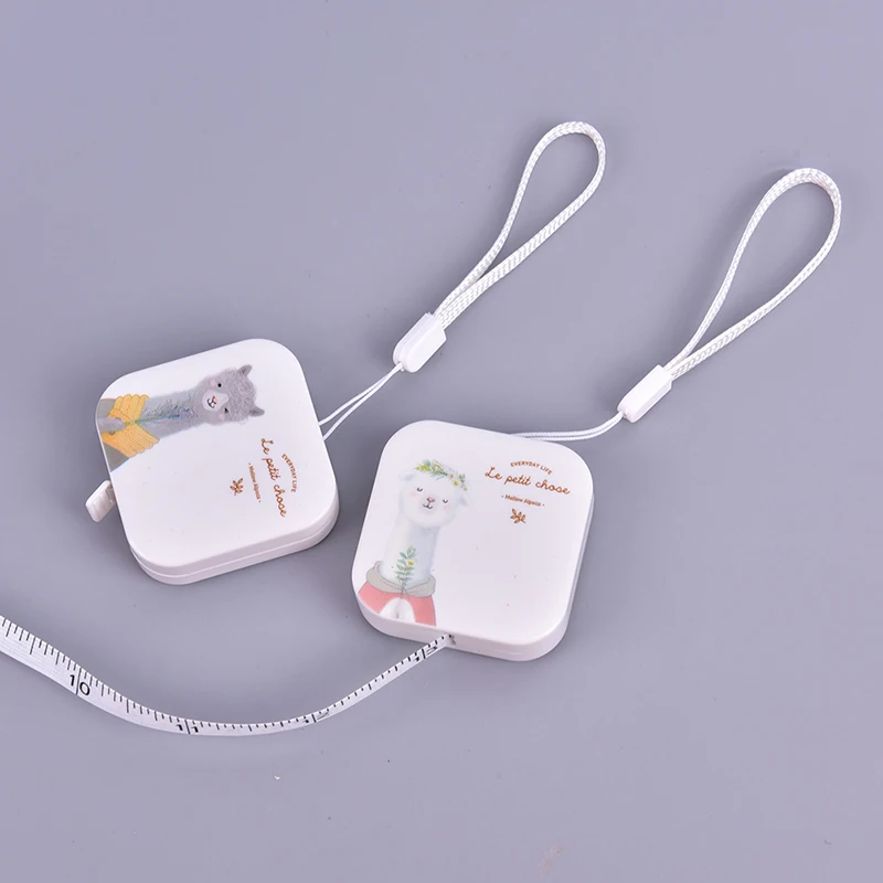 

150 см портативная детская линейка по высоте сантиметр дюймовая рулонная лента альпака измерительная рулетка Выдвижная линейка подарки для девочек кожаная линейка