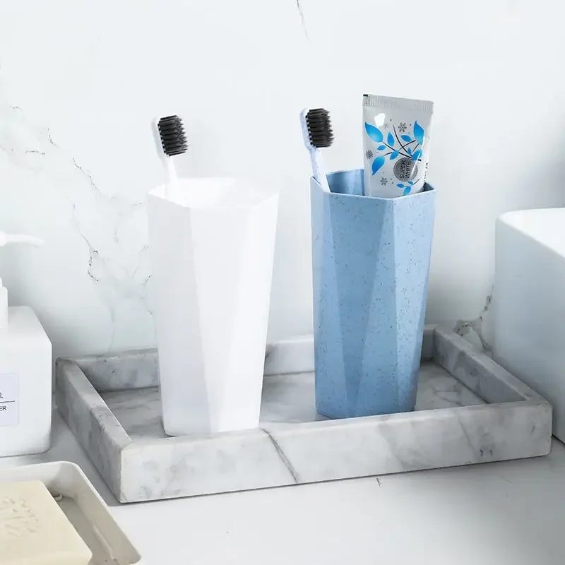 

1PC Eco-friendly Bathroom Sets Japanese-style Thick Circular Cups Toothbrush Holder Cup PP Rinsing Cup Wash Tooth Mug