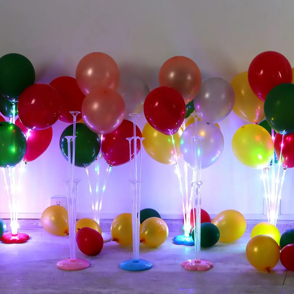 

1 комплект, 7 подставок для воздушных шаров