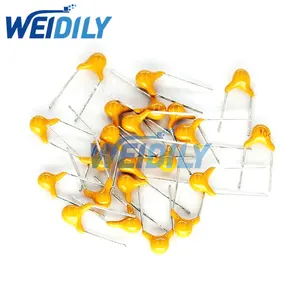 Многослойный керамический конденсатор 100 мкФ 0,22 50V 220nF шаг 224 мм Емкость 5,08 шт.