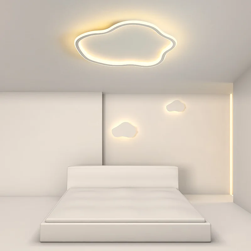 Bedroom Ceiling Lights Creative Personality Geometric Shape Modern Minimalist Led Lamp Dining Room Study Lamps AC85-265V