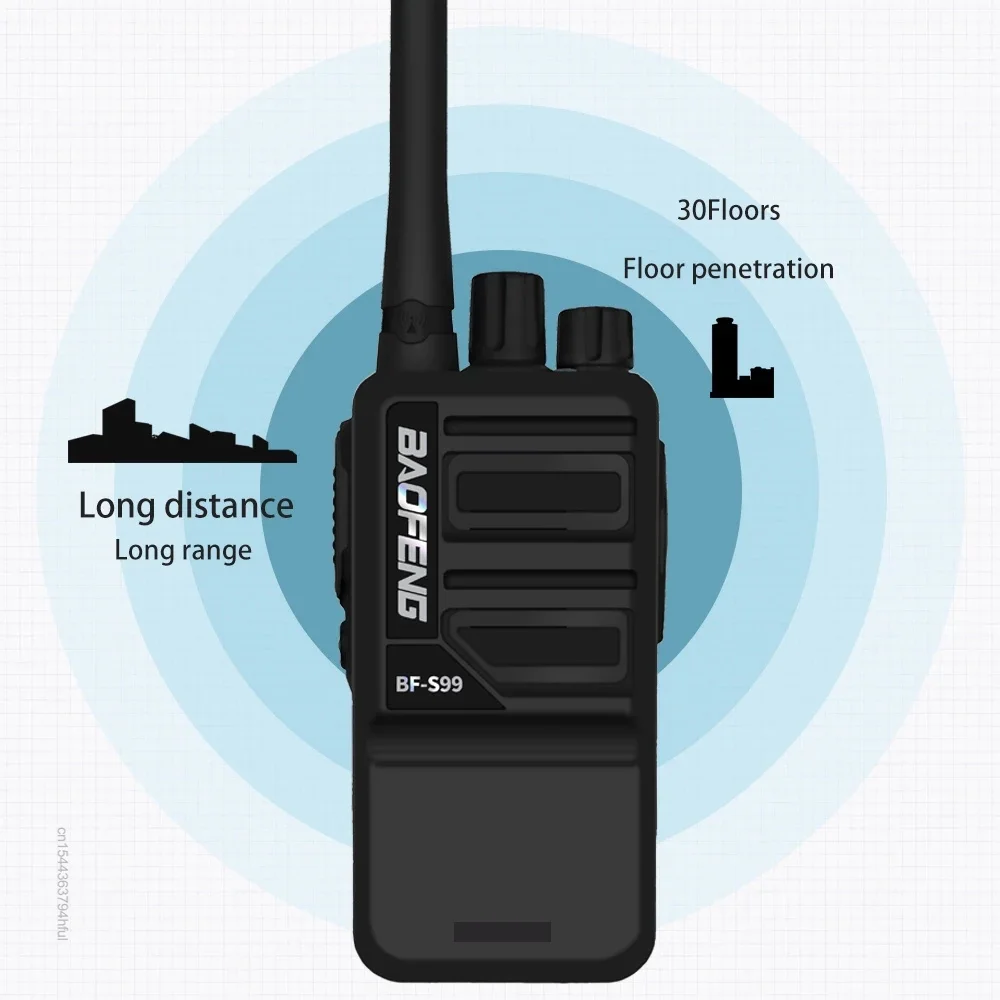 Wlakie Talkie BF-S99 Original Baofeng Two Way Radio BF S99 Handheld Ham CB 8W Update of BF-888S Intercom FM Transceiver |