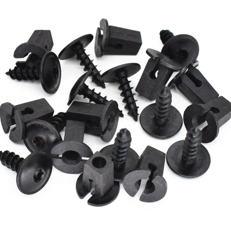 

Bumper Retainer Car Fasteners Rivets Door Panel Moulding Clips for B5 B6 B7 MK6 Drop Shipping