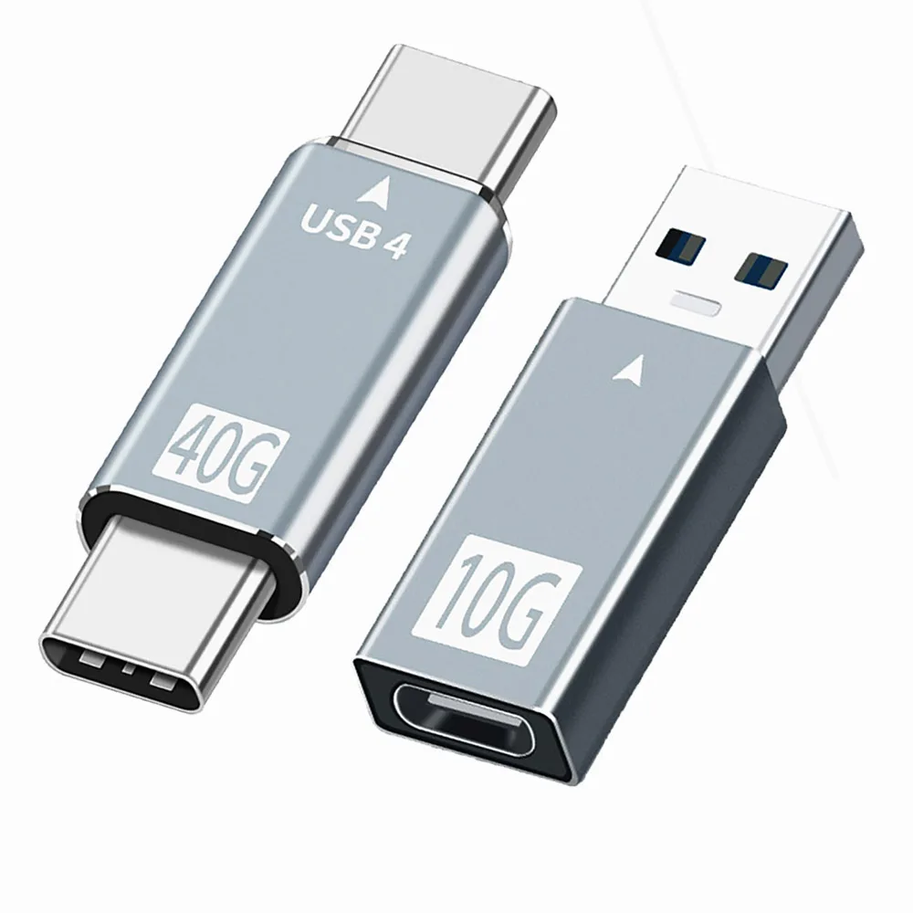 

Type-c To Type-c USB4.0\3.1Gen2 To Type-C Adapter High-Speed Transmission 40Gbps Adapter C TO C For Huawei Laptop Mobile Phone